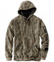 Carhartt Logo Sleeve Midweight Camo Hooded Sweatshirt